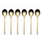 Mepra Due Ice Gold Coffee Spoon Set - 6 Pcs. 108044107 - alternate 1