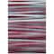 Homeroots 5' X 8' Burgundy Ivory And Blue Striped Washable Indoor Outdoor Area Rug 597308 - alternate 8