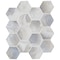 Msi Akoya Pearl Hexagon Sample Glass Mosaic Tile ZOR-MD-0528-SAM - alternate 16