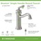 Symmons Braston Single-Hole Single-Handle Bathroom Faucet with Push Pop Drain (1.0 GPM) SLS5812STNPP - alternate 3