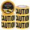 Pyle Barricade Tape, Do Not Enter, Yellow, 3 in Wide x 656 ft Length, Polyethylene PNECTX6 - alternate 1
