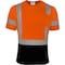 Ironwear Class 3 Hi Vis Two Tone Short Sleeve T-Shirt with Segmented Reflective Tape, Orange, 3X-Large 1840-O-3XL - alternate 1