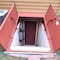 Steelway Cellar Doors Primed Steel Cellar Door for Basement Entry, 58"L x 46.5"W x 29.5+1"H, Angled, Knock-Down 806238 - alternate 6