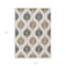 Homeroots 10' X 14' Chocolate And Ivory Ikat Washable Indoor Outdoor Area Rug 589091 - alternate 7