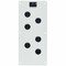 Eaton Tripp Lite series SmartRack Cable Gland Plate for NEMA-Rated Enclosure Cabinets, 6 Ports (0.5 in.) SRGP1KO - alternate 5