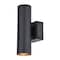 Vaxcel Chiasso Outdoor Black Dusk to Dawn Up-Down Wall Sconce with GFCI Outlet T0798 - alternate 9