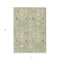 Homeroots 5' X 8' Artichoke Green Gray And Ivory Oriental Washable Indoor Outdoor Area Rug 598011 - alternate 8