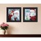 Homeroots Set Of Two Santas Blessings 2 Black Framed Print Wall Art, 2PK 407915 - alternate 4