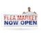 Signmission Flea Market Now Open, 48 Inch x 120 Inch, Vinyl Banner B-120-30635 - alternate 4