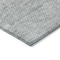 Homeroots 8' X 10' Silver Gray And Ivory Striped Washable Indoor Outdoor Area Rug 581674 - alternate 7