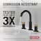 Delta Nicoli Two Handle Widespread Bathroom Faucet 35749LF-GZ - alternate 3