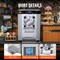 Vevor Commercial Hard Serve Ice Cream Machine Maker 12 L/H Yield Single Flavor YKF-618 - alternate 6
