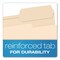 Pendaflex Reinforced Top Tab Manila File Folders, 1/3-Cut Tabs: Right Position, Letter Size, Manila, 100PK R752 1/3-3 - alternate 6