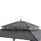 Sunjoy Kingston 14x12 Gazebo, Steel Hardtop Gazebo with Curtain and Netting - Woodgrain Aluminum Posts A10204366000 - alternate 8