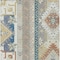 Homeroots 10' X 14' Ivory Blue And Brown Aztec Washable Indoor Outdoor Area Rug 598471 - alternate 5