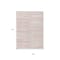 Homeroots 9' X 12' Pink And Ivory Abstract Washable Indoor Outdoor Area Rug 613119 - alternate 7