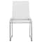 Leisuremod Lima Modern Acrylic Chair, Clear, 2PK LC19CL2 - alternate 5
