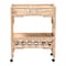 Bali & Pari Molina Natural Rattan Wine Cart 268-14701-ZORO - alternate 6