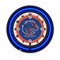 Holland Bar Stool Boise State University 19 Double Neon Wall Clock Clk19BK - alternate 1