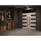 Vdomdoors Front Exterior Prehung Aluminum Double Doors Ronex0131 Grey Top Transom Mirrored Clear Glass Entry RONEX0131DEXD-GRE-W72xH96+12-RH-O - alternate 3