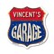 Signmission Vincent's Garage, 6 Inch X 6 Inch, Plastic Sign SHI-P-6-383-VINCENT - alternate 1