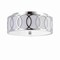 Jonathan Y Aria 2-Light 12.25" Metal LED Flush Mount, Chrome JYL3502B - alternate 7
