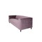 Homeroots 72" Lavender Velvet Sofa With Black Legs 530475 - alternate 4