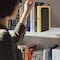 Acrimet Steel Metal Jumbo Bookends for Shelves, Heavy Duty, for Large books, Black, 2PK 294.5 - alternate 7