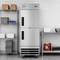 Koolmore 29 in. Commercial Stainless Steel Solid Half Door Reach-In Refrigerator, 23 cu. ft. RIR-1D-SSHD - alternate 7