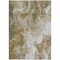 Homeroots 9' X 12' Brown And Ivory Abstract Washable Indoor Outdoor Area Rug 617792 - alternate 4