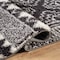 World Rug Gallery Geometric Shag Area Rug 4 ft x 6 ft Anthracite WR120ANTHRACITE4X6 - alternate 8