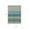 Homeroots 10' X 14' Sage Teal Blue And Tan Striped Washable Indoor Outdoor Area Rug 614832 - alternate 7