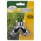 Landscapers Select Y-Connector, Female and Male, Zinc, Silver, For: Garden Hose and Faucet GC5013L - alternate 3