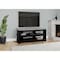 Monarch Specialties Tv Stand, 42 Inch, Console, Storage Shelves, Living Room, Bedroom, Laminate, Black I 2564 - alternate 1