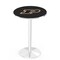 Holland Bar Stool Co 36" Chrome Purdue Pub Table, 36" dia. Top L214C3636Purdue - alternate 1