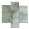Apollo Tile Antiek 3.94 in. x 3.94 in. Glossy Green Ceramic Square Wall and Floor Tile 6.46 sq. ft./case 60-pack MOD88CEL44A - alternate 9