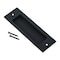 Renin BD460-MB Rectangular Door Pull, 53 mm W, 15.5 mm D, 165 mm H, Matte Black BDB460-MB - alternate 2