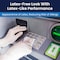 Safety Zone Synthetic Vinyl Powder Free 4 mil Exam Gloves - Beige, Sm - Case of 1000 VTX992 - alternate 4