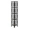 Homeroots Taupe Metal Four Tier Corner Bookcase 376534 - alternate 9