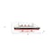 Homeroots 12" Black and Red Solid Wood Hand Painted RMS Queen Mary Large Model Boat 401876 - alternate 7