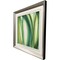 Homeroots Modern Abstract Green Leaves Silver Framed Wall Art 654101 - alternate 1