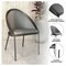 Leisuremod Urbane Collection Modern Dining Chair in Charcoal UC21CH - alternate 7