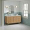 James Martin Vanities Laurent 60" Sgl Vanity, Light Natural Oak, w/3 CM Siberian Silestone Top w/FreePower Wireless Charger 545-V60S-LNO-FSFR - alternate 6