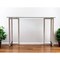 Homeroots 48" Clear and Champagne Glass Writing Desk 402037 - alternate 7