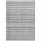 Homeroots 9' X 12' Gray Silver And Charcoal Striped Washable Indoor Outdoor Area Rug 577785 - alternate 8