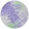 Homeroots 8' Lavender Mint Green And Ivory Round Abstract Washable Indoor Outdoor Area Rug 617403 - alternate 8