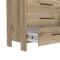 Homeroots 59" Natural Six Drawer Double Dresser 544017 - alternate 7
