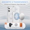 Alpha Digital iPhone 17 Case w/ Magnetic Ring Stand- Full Protection, Soft Flex -360 shockproof IP17-CLEAR - alternate 6