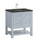 James Martin Vanities Breckenridge 30" Single Vanity, Serenity Blue, w/ 3 CM Phantome Eclos Top 330-V30-SRB-3PHT - alternate 8