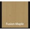 Correll Square Cafe Table, 24 in W, 24 in L, 29 in H, Particleboard Top, Fusion Maple SXT24S-16-98-16 - alternate 8